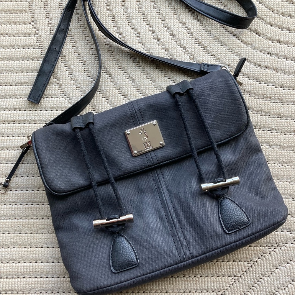 FLY LONDON Black Crossbody Bag